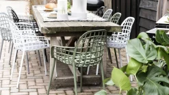 Albert Kuip Garden (set van 2) Eetkamerstoel