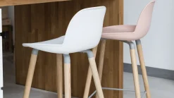 Albert Kuip (set van 2) Counter stoel