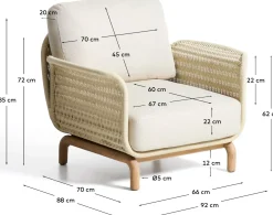 Alipa Outdoor Fauteuil