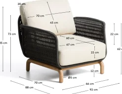 Alipa Outdoor Fauteuil