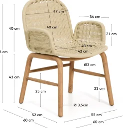 Alipa Tuin Armstoel