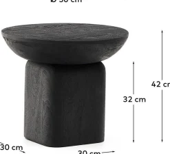 Ambra Bijzettafel