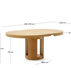 Artis Uitschuifbare Eettafel