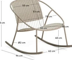 Atrani Outdoor Schommelstoel