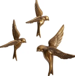 Avaler Too Vogels set van 3 Wanddecoratie