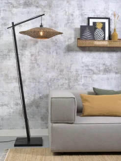 Bali Black Vloerlamp