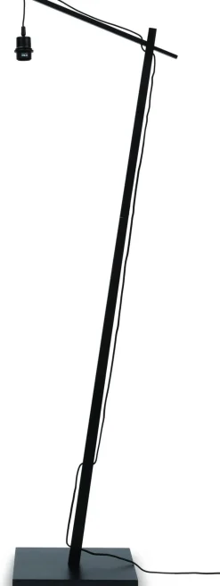 Bali Black Vloerlamp