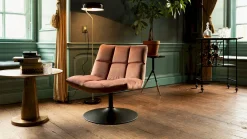 Bar velvet Fauteuil