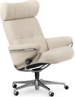 Berlin Relaxfauteuil + Hocker