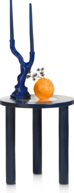 Billy Blauw Bijzettafel