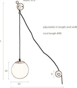 Bulan Wandlamp