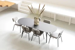 Butterfly Plat Ovaal Eettafel