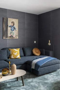 Cowan Blauw Vloerkleed