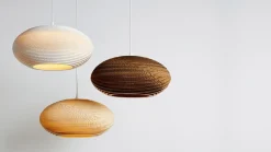 Disc White Hanglamp