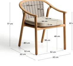 Elunda Tuinstoel