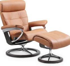 Erik M Relaxfauteuil + Hocker