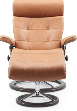 Erik M Relaxfauteuil + Hocker