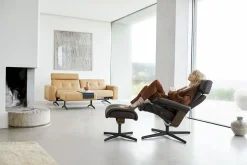 Erik M Relaxfauteuil + Hocker