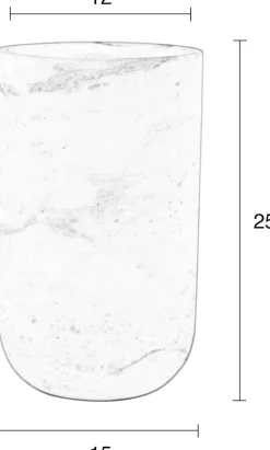 Fajen Marble Vaas