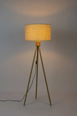 Fan Bamboo Vloerlamp