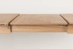 Glimps Natural Uitschuiftafel