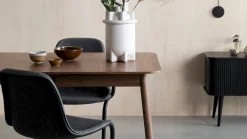 Glimps Walnut Uitschuiftafel