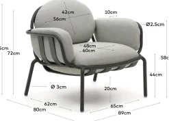 Joncols Outdoor Fauteuil