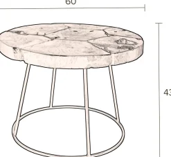 Kraton Bijzettafel