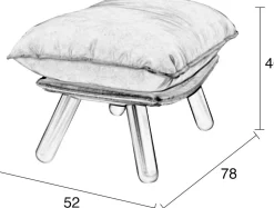 Lazy Sack Hocker