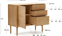 Lenon Naturel Dressoir