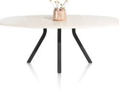 Lund 4-poot Off Black Eettafel