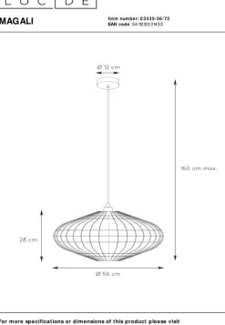 Magali Hanglamp