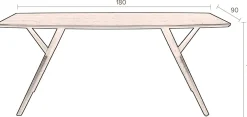 Malaya Eetkamertafel