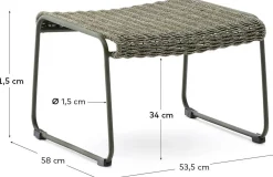 Maurina Outdoor Hocker