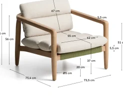 Menfi Outdoor Fauteuil