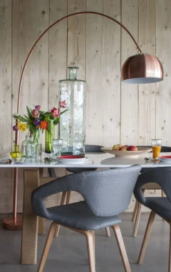 Metal Bow Vloerlamp