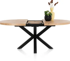 Metalox Rond Uitschuiftafel