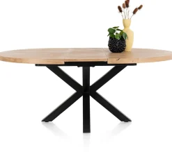 Metalox Rond Uitschuiftafel