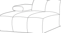Mojo Rib Chaise Longue