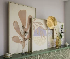 Moos Set 4 Wanddecoratie