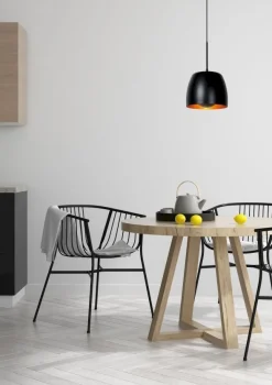 Nolan Zwart Hanglamp