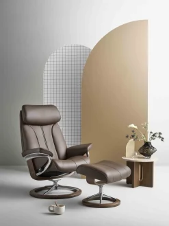 Paul Relaxfauteuil + Hocker