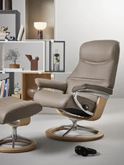 Philip M Relaxfauteuil + Hocker