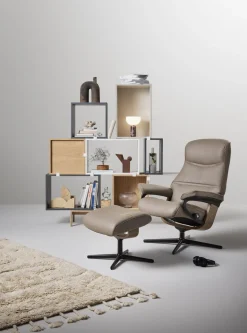 Philip M Relaxfauteuil + Hocker