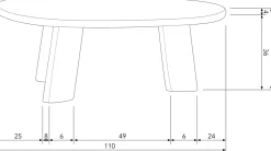 Roundly Salontafel