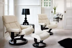 Ruby Relaxfauteuil + Hocker