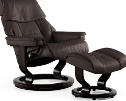 Ruby Relaxfauteuil + Hocker