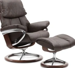 Ruby Relaxfauteuil + Hocker
