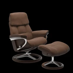 Ruby Relaxfauteuil + Hocker