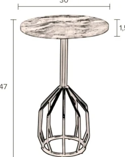 Salerno Bijzettafel